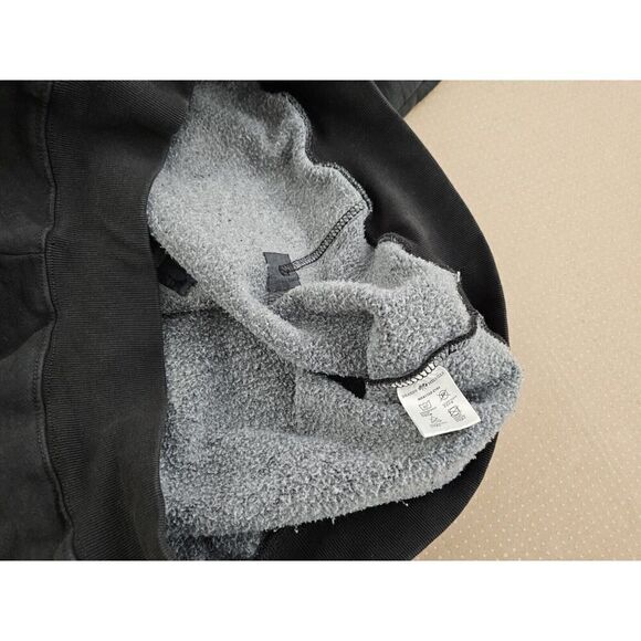 Brandy Melville Sweater Womens One Size Gray Solid Oversized Hoodie Full Zip - Picture 10 of 11